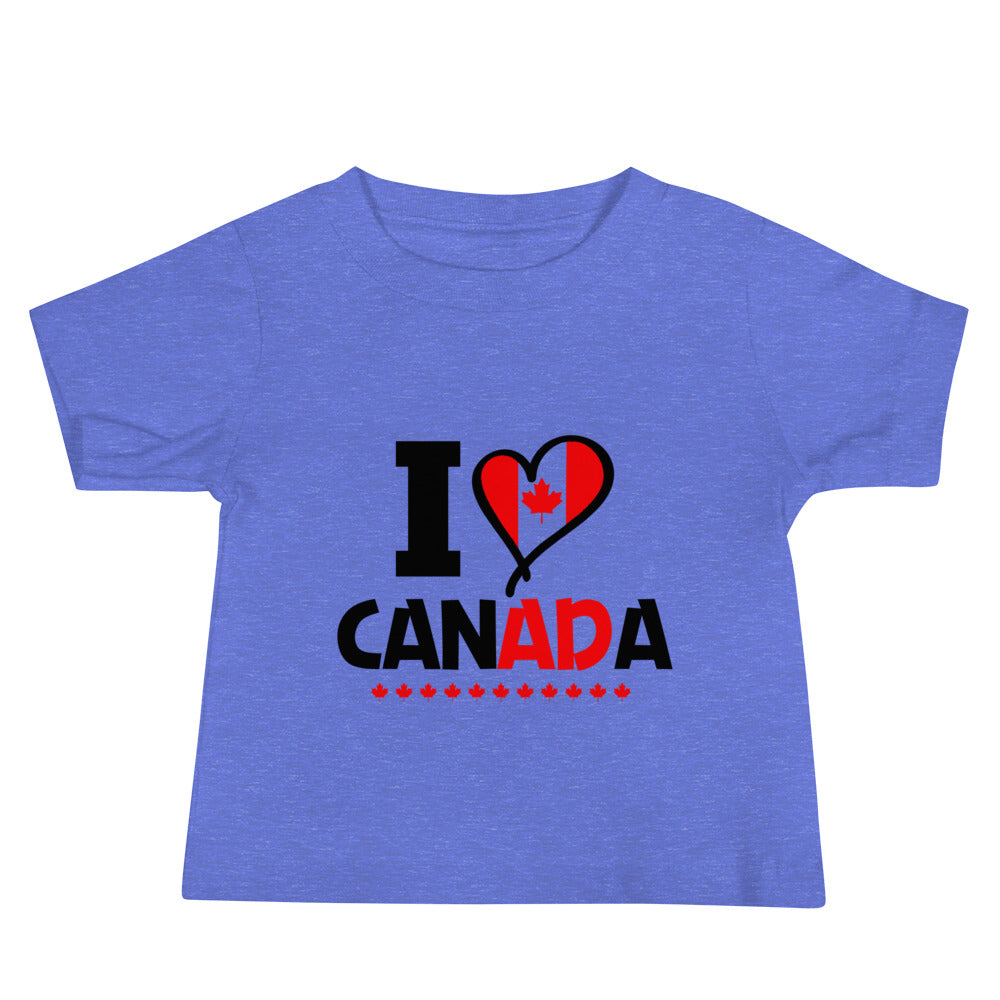 I LOVE CANADA - Baby Jersey Short Sleeve Tee