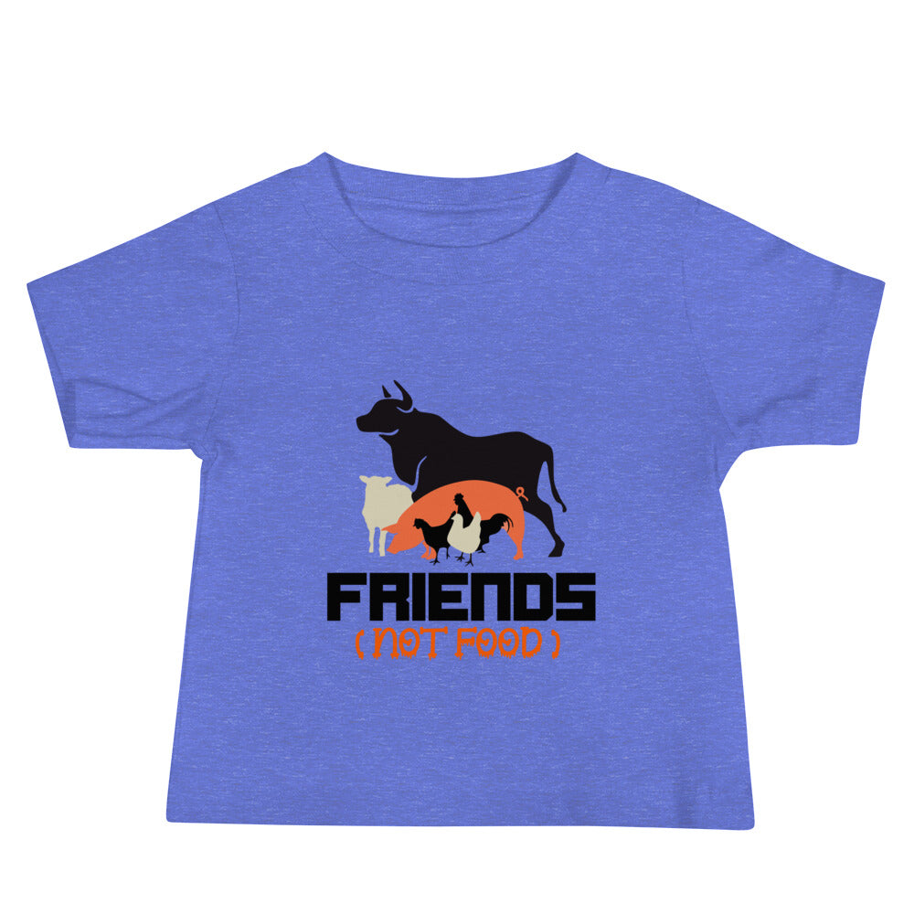 FRIENDS NOT FOOD - Baby Jersey Short Sleeve Tee