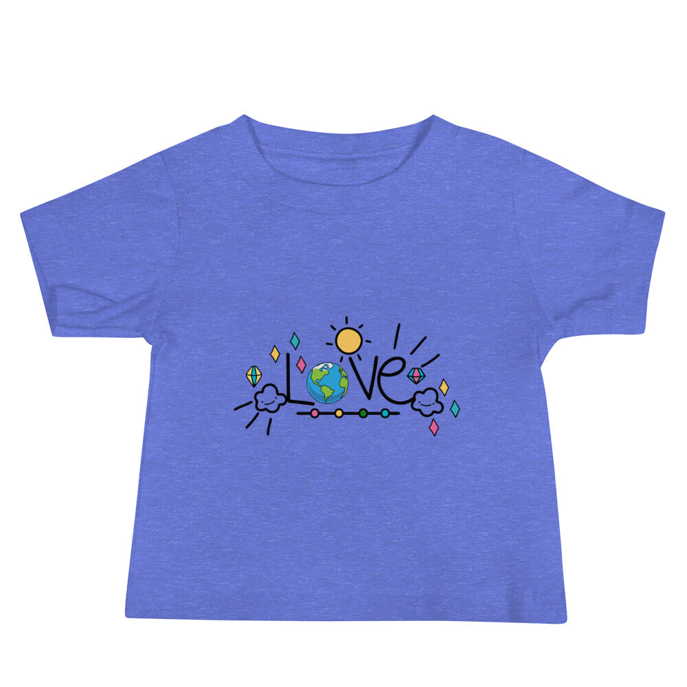 LOVE EARTH - Baby Jersey Short Sleeve Tee