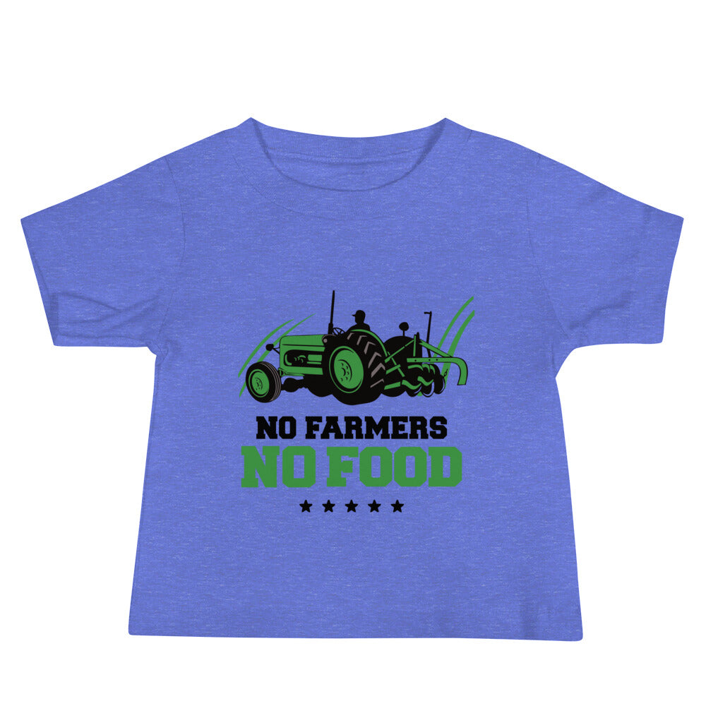 NO FARMERS NO FOOD - Baby Jersey Short Sleeve Tee