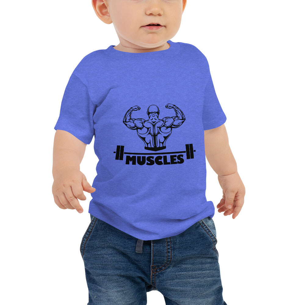 MUSCLES - Baby Jersey Short Sleeve Tee