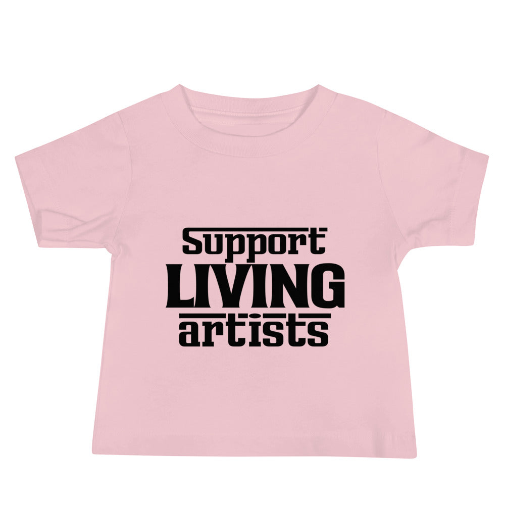 Support living artists- Baby Jersey Short Sleeve Tee