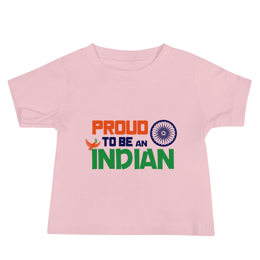 PROUD TO BE AN INDIAN - Baby Jersey Short Sleeve Tee