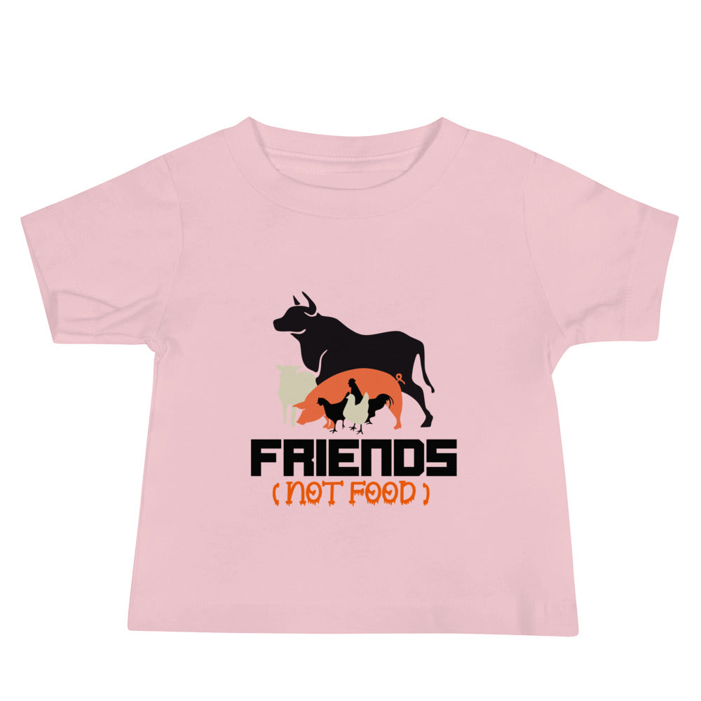 FRIENDS NOT FOOD - Baby Jersey Short Sleeve Tee