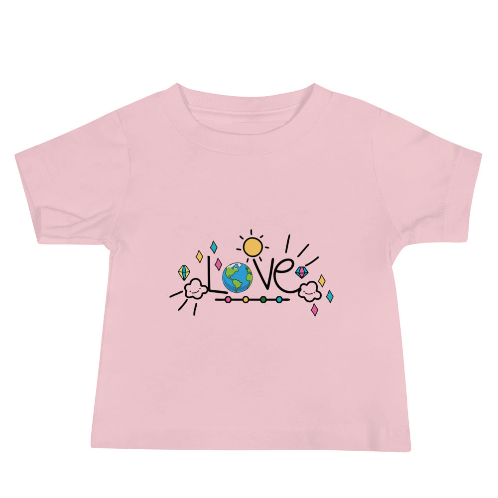 LOVE EARTH - Baby Jersey Short Sleeve Tee