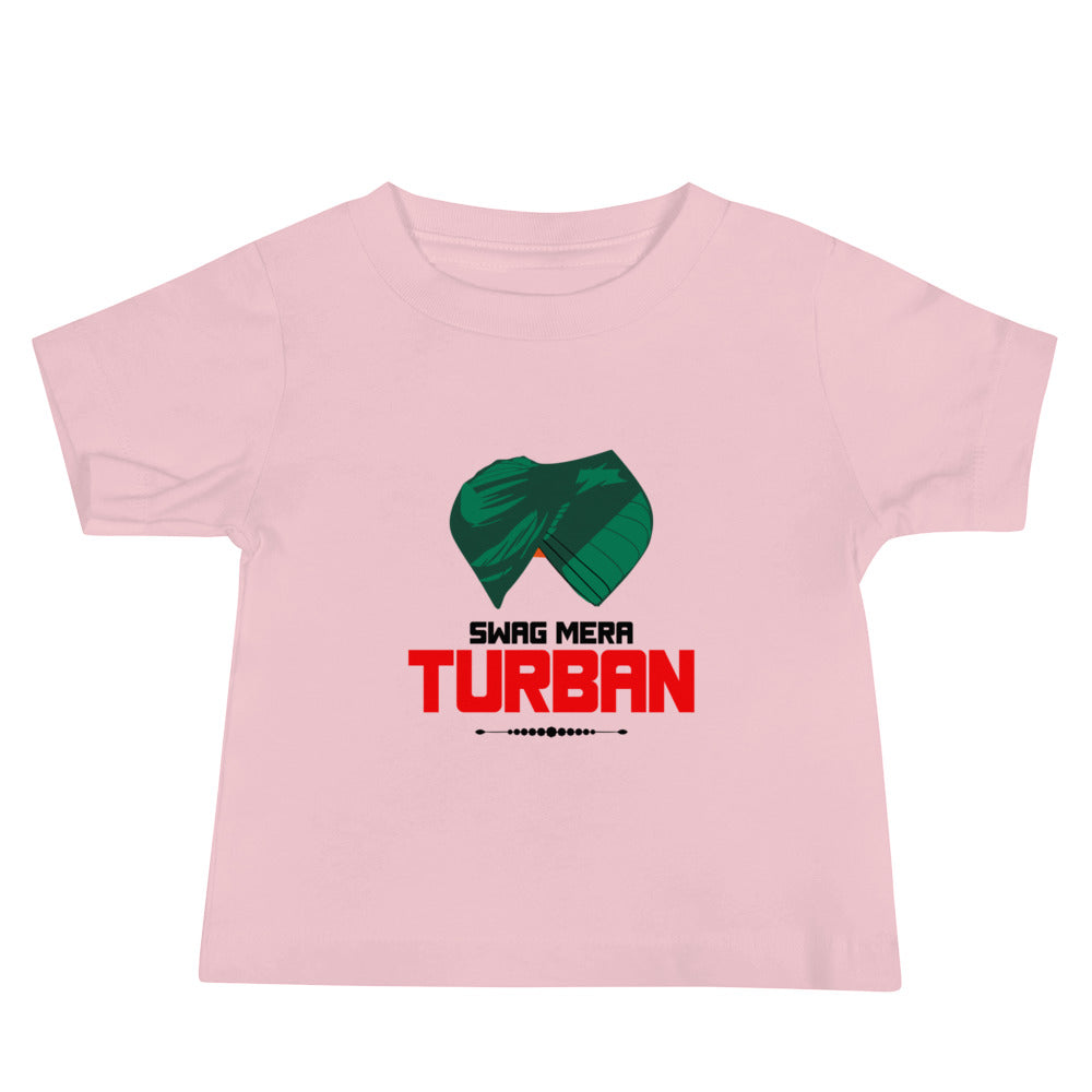 SWAG MERA TURBAN - Baby Jersey Short Sleeve Tee