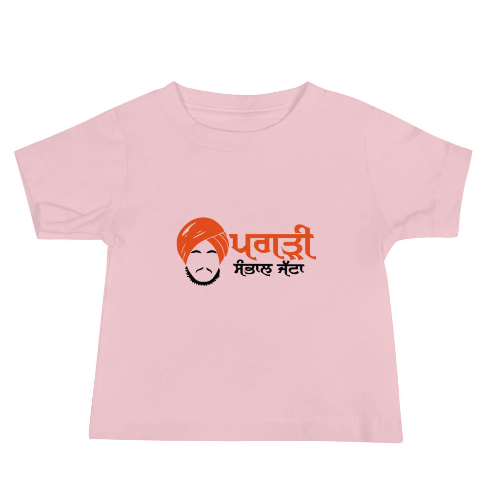 PAGRI SAMBHAL JATTA - Baby Jersey Short Sleeve Tee