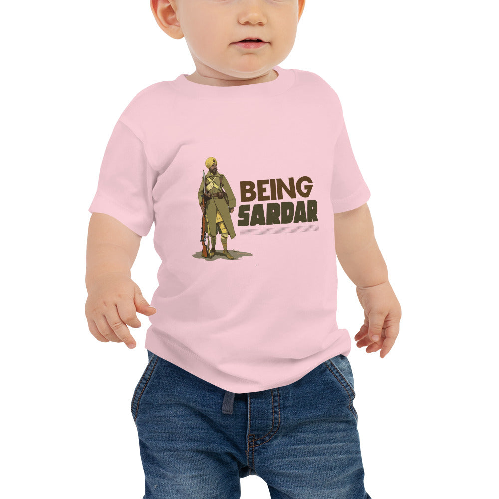 BEING SARDAR - Baby Jersey Short Sleeve Tee