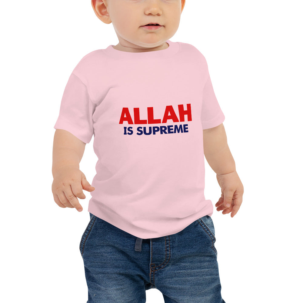 ALLAH IS SUPREME - Baby Jersey Short Sleeve Tee