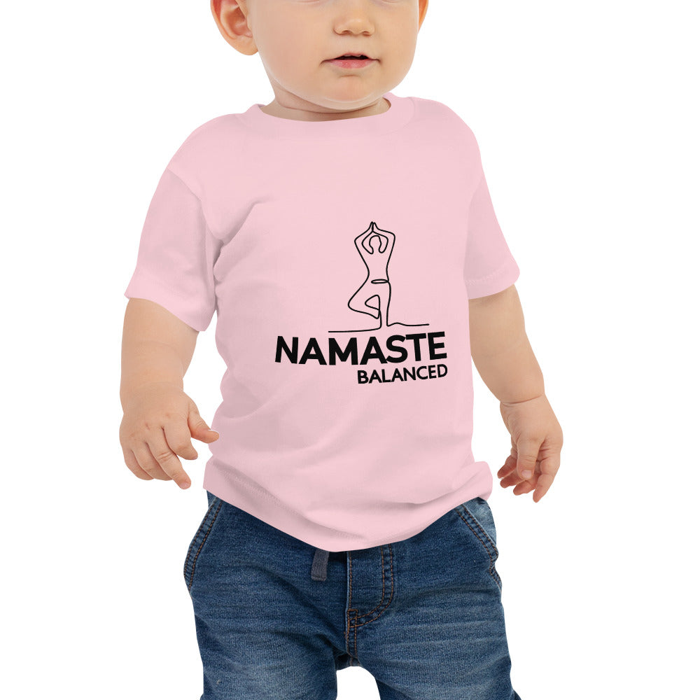 NAMASTE BALANCED - Baby Jersey Short Sleeve Tee