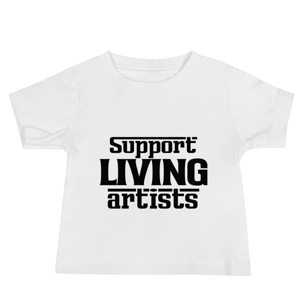 Support living artists- Baby Jersey Short Sleeve Tee