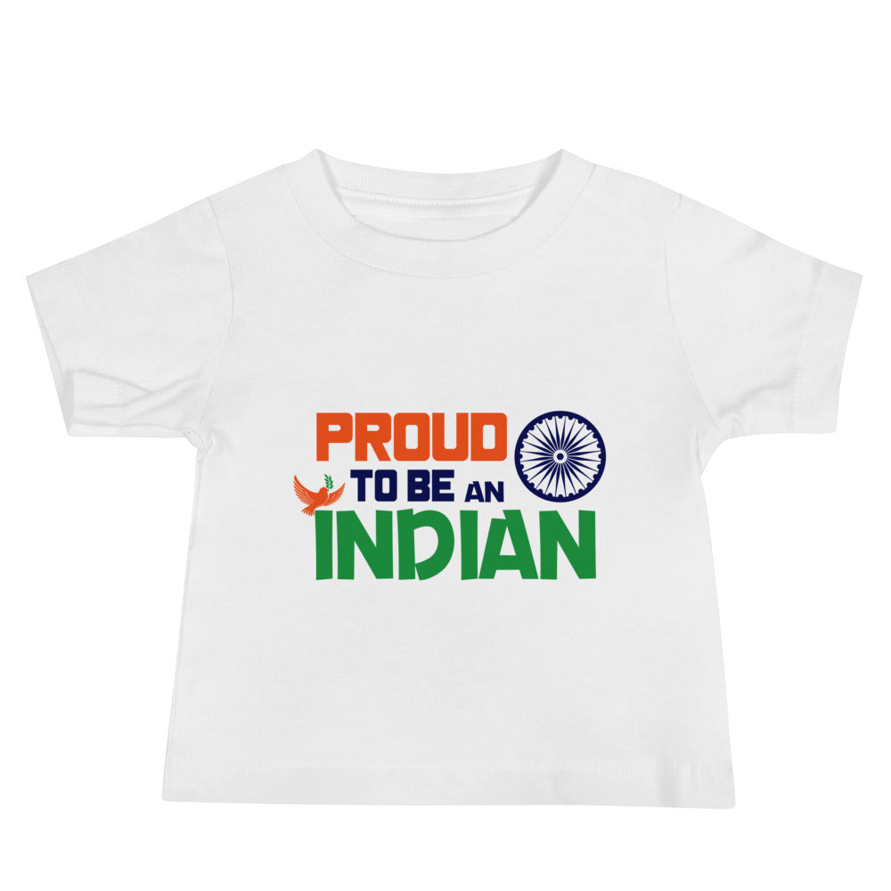 PROUD TO BE AN INDIAN - Baby Jersey Short Sleeve Tee