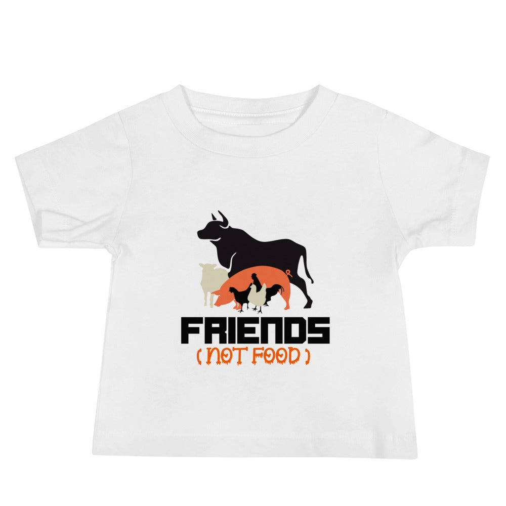 FRIENDS NOT FOOD - Baby Jersey Short Sleeve Tee