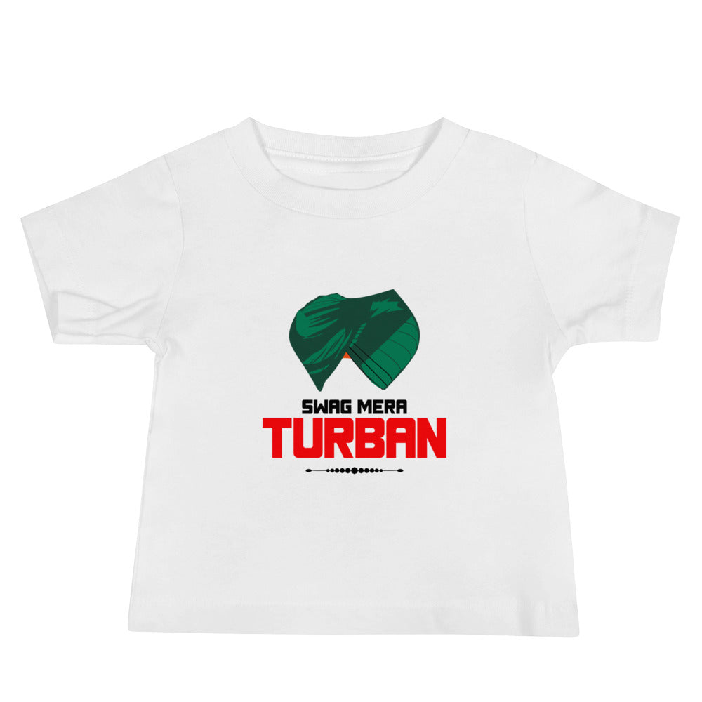 SWAG MERA TURBAN - Baby Jersey Short Sleeve Tee