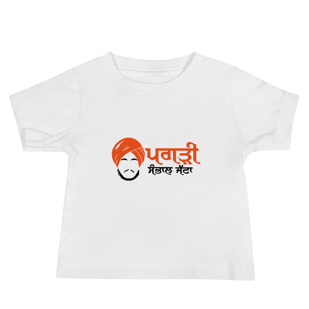 PAGRI SAMBHAL JATTA - Baby Jersey Short Sleeve Tee