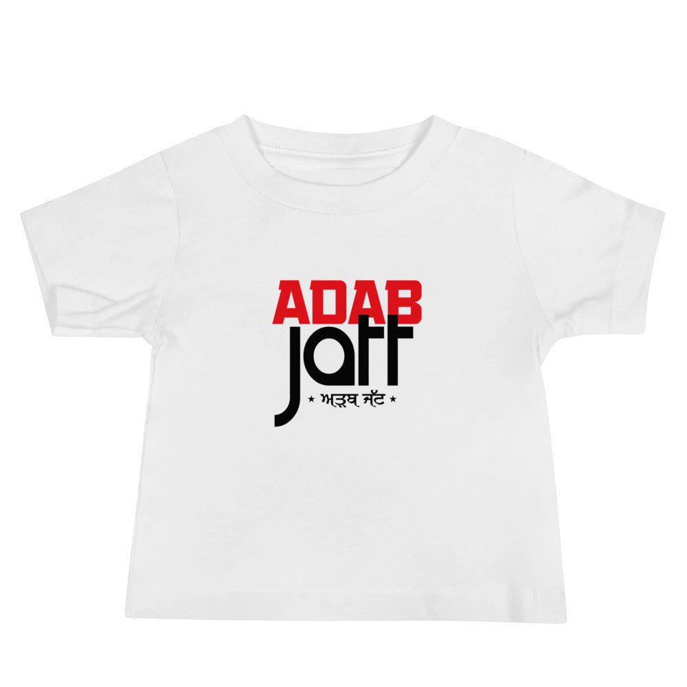 ADAB JATT - Baby Jersey Short Sleeve Tee