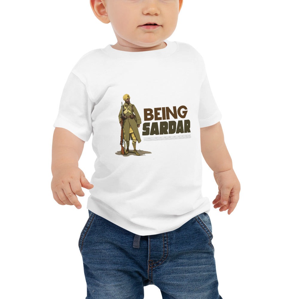 BEING SARDAR - Baby Jersey Short Sleeve Tee