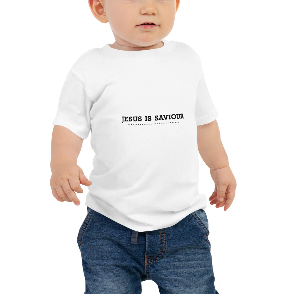 JESUS IS SAVIOUR - Baby Jersey Short Sleeve Tee