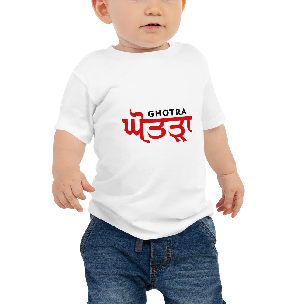 GHOTRA - Baby Jersey Short Sleeve Tee