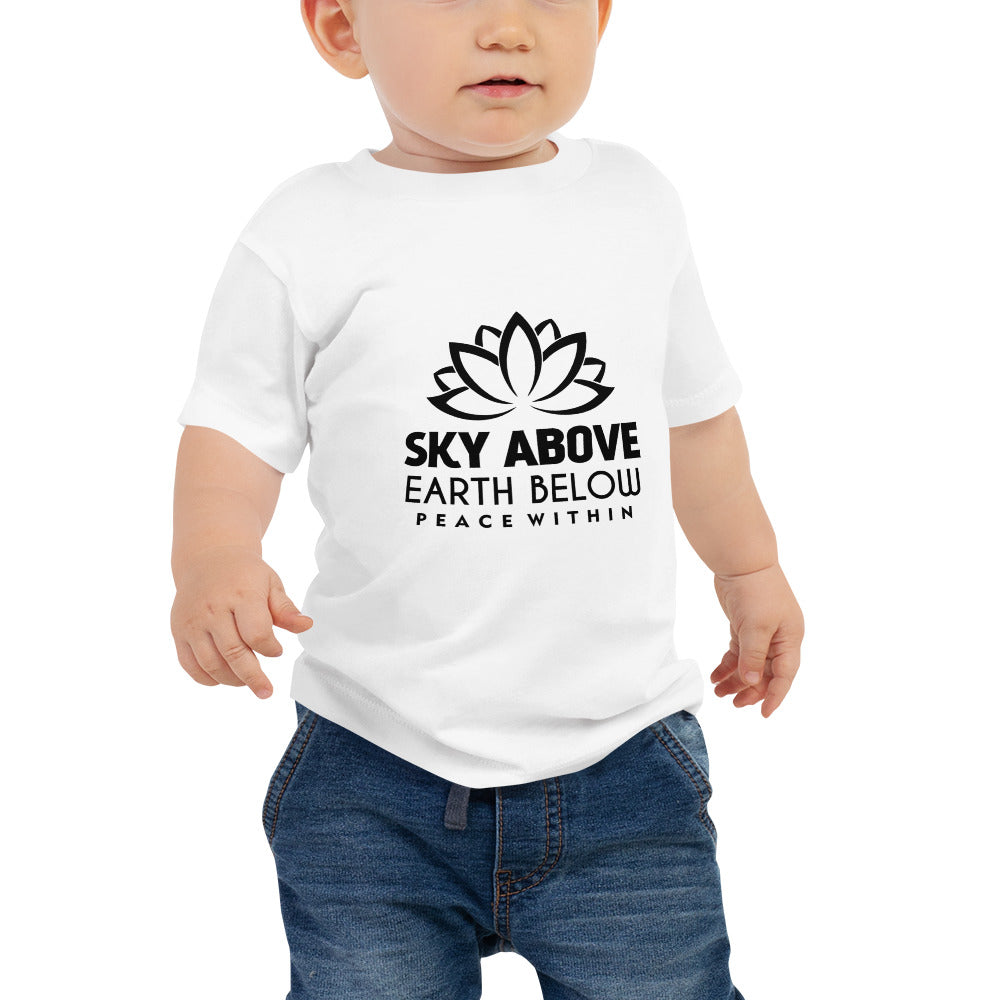 SKY ABOVE EARTH BELOW - Baby Jersey Short Sleeve Tee
