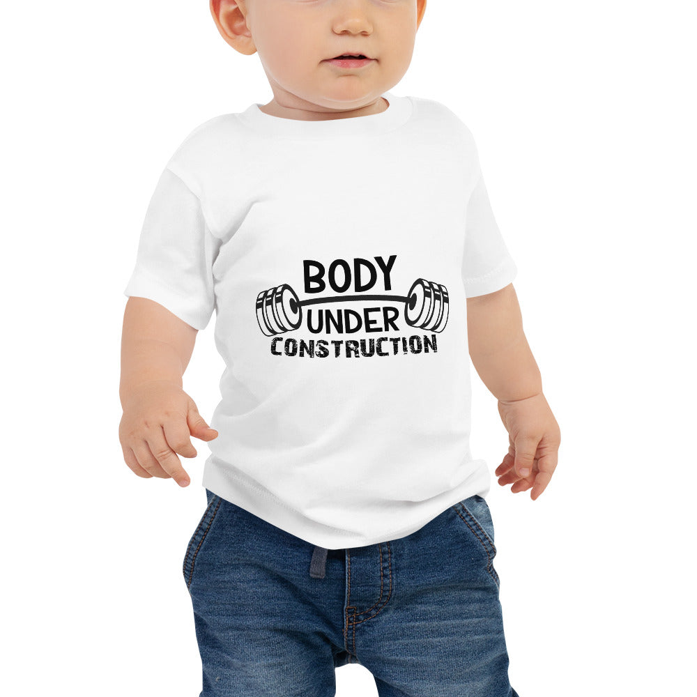 BODY UNDER CONSTRUCTION - Baby Jersey Short Sleeve Tee