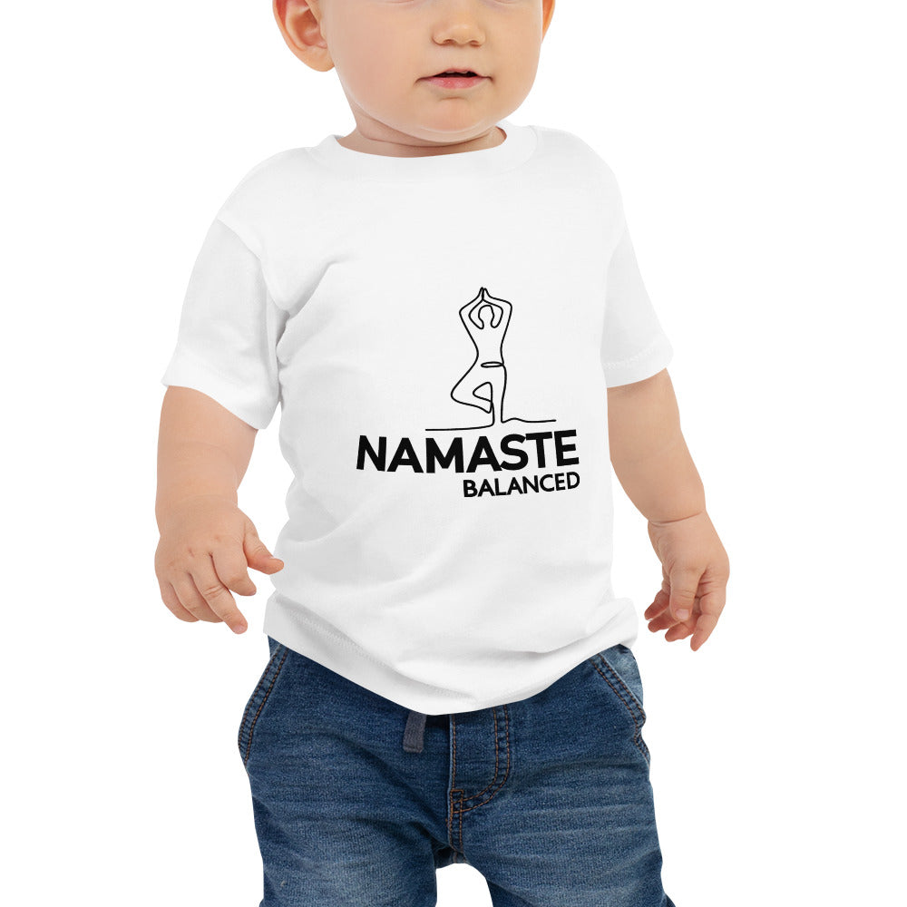 NAMASTE BALANCED - Baby Jersey Short Sleeve Tee