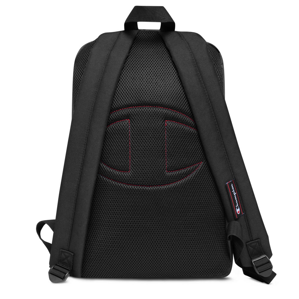 I LOVE YOGA- Embroidered Champion Backpack