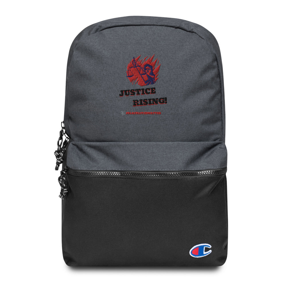 BLACK LIVES MATTER - Embroidered Champion Backpack