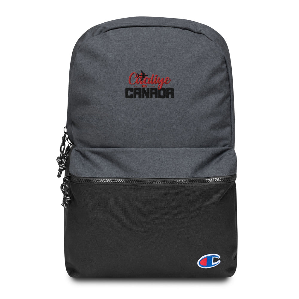 CHALIYE FER CANADA - Embroidered Champion Backpack