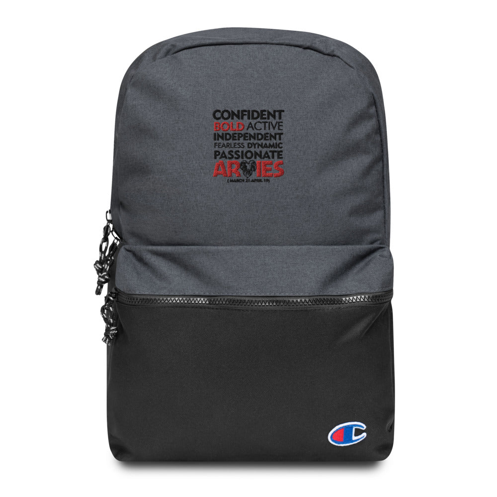 ARIES - Embroidered Champion Backpack