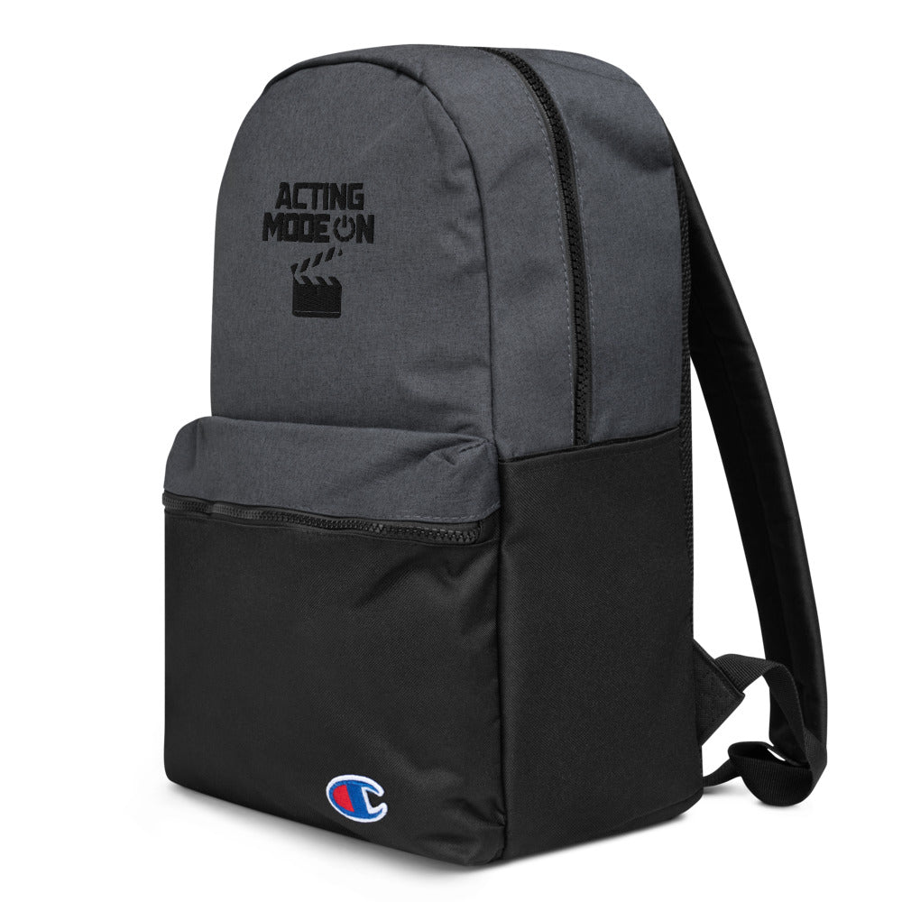 Acting mode - Embroidered Champion Backpack