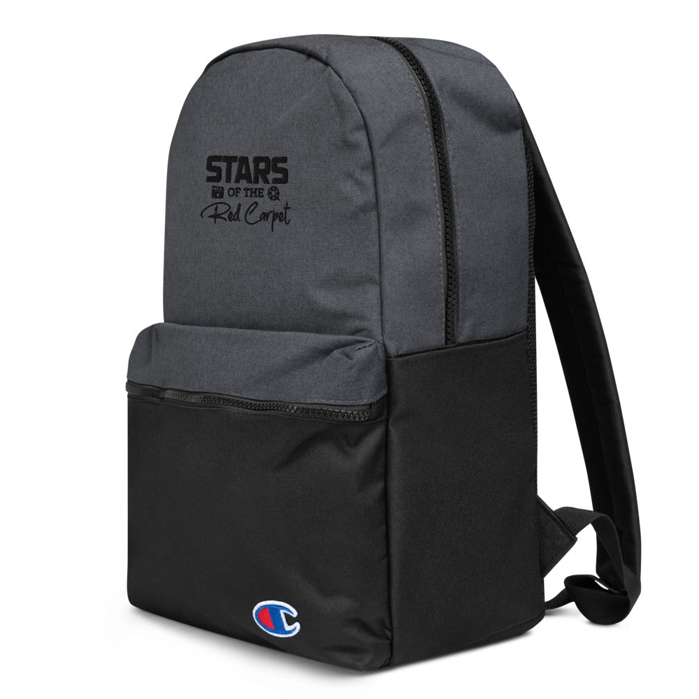 Stars of the red carpet- Embroidered Champion Backpack