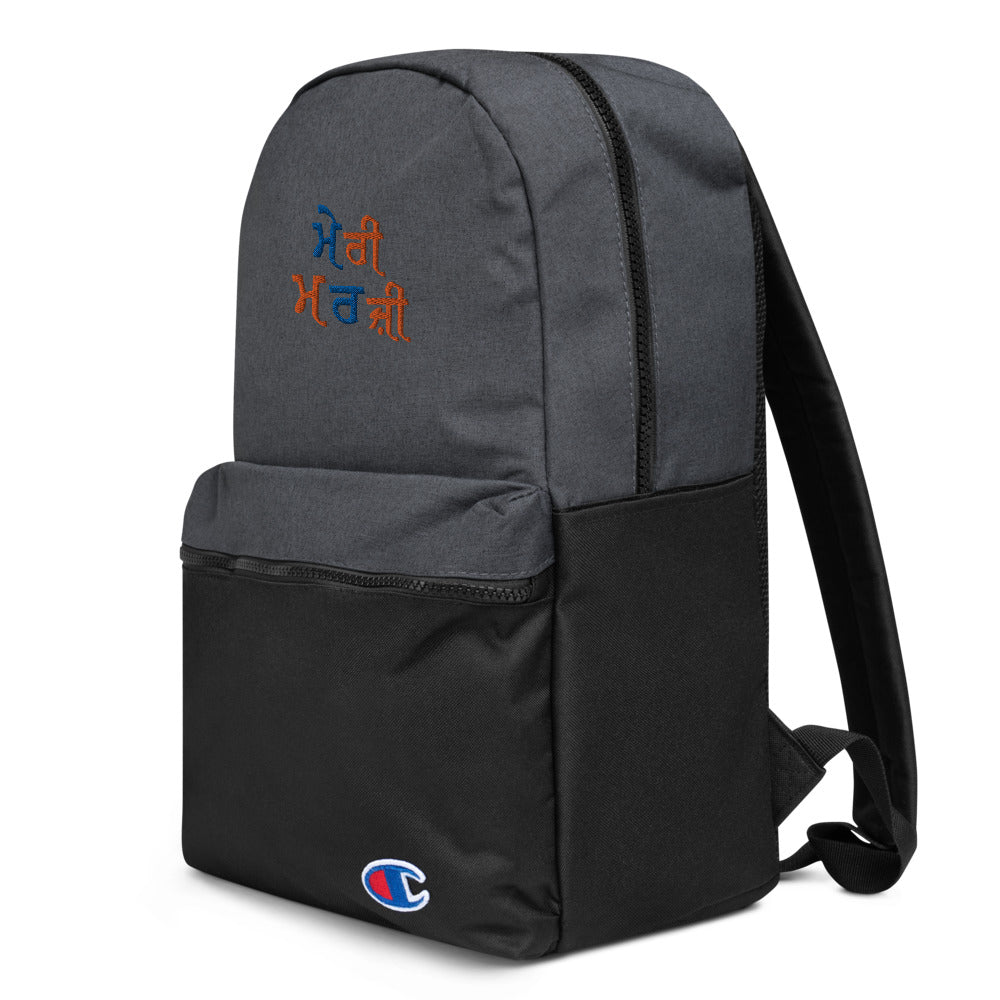 MERI MARJI - Embroidered Champion Backpack