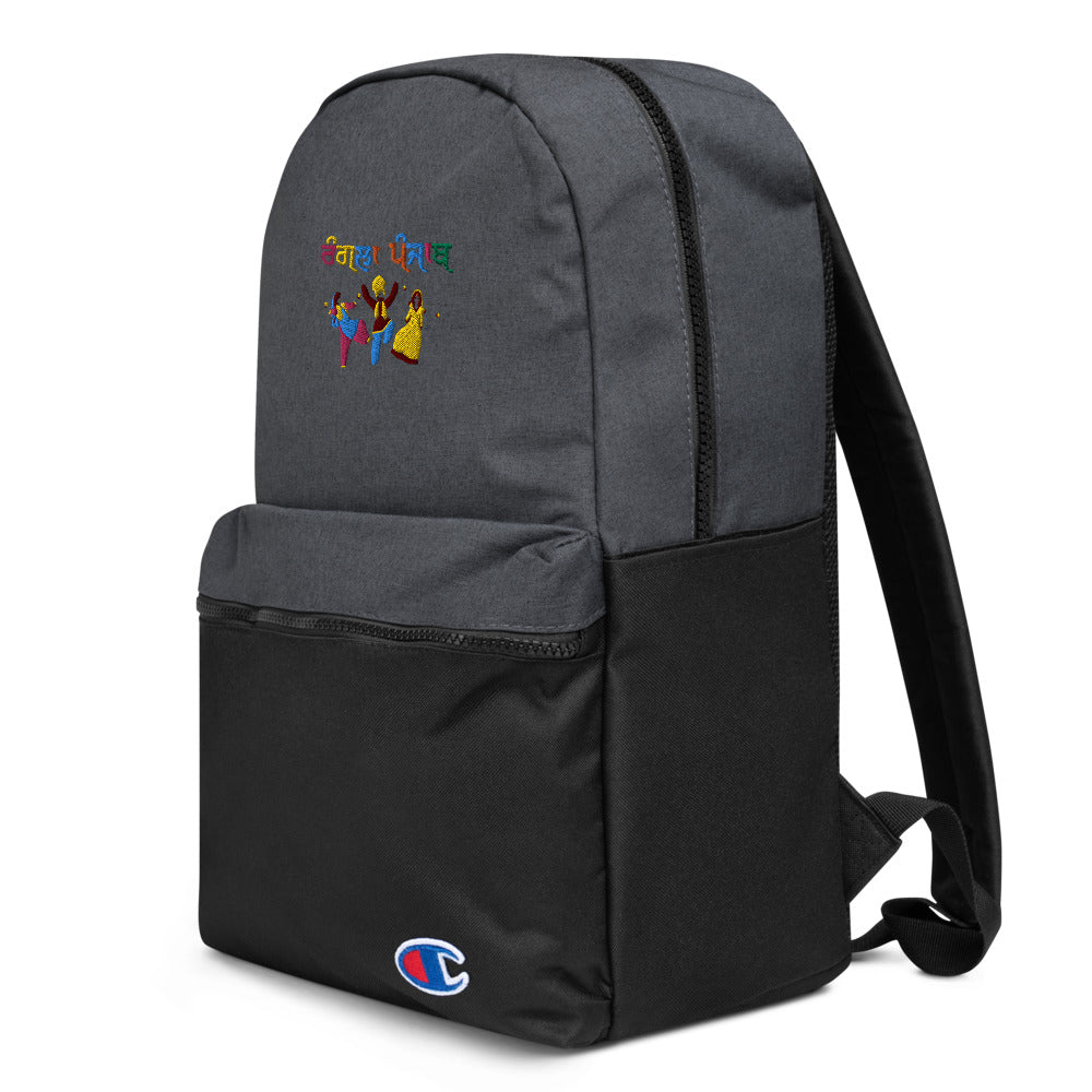 RANGLA PUNJAB - Embroidered Champion Backpack