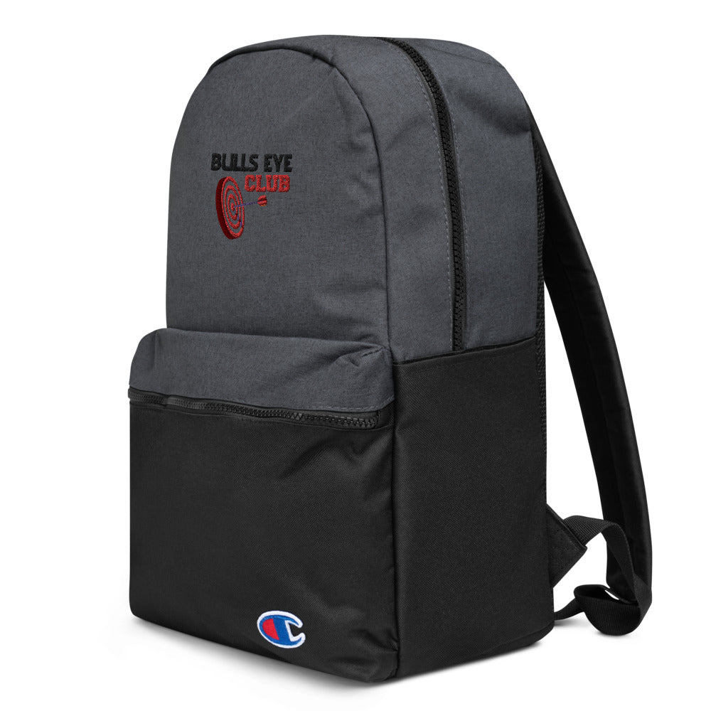 BULLS EYE CLUB - Embroidered Champion Backpack