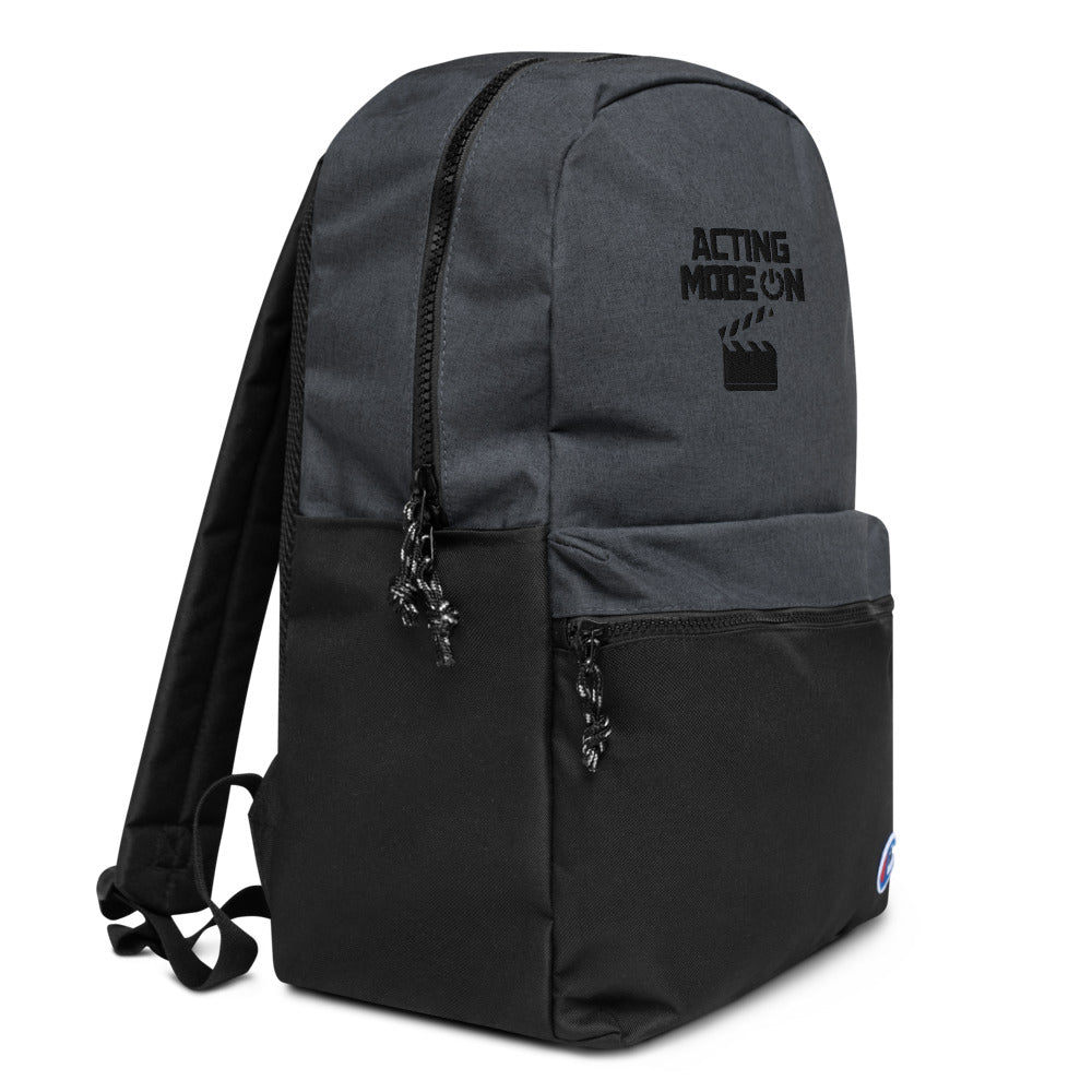 Acting mode - Embroidered Champion Backpack