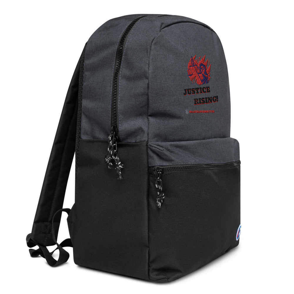 BLACK LIVES MATTER - Embroidered Champion Backpack