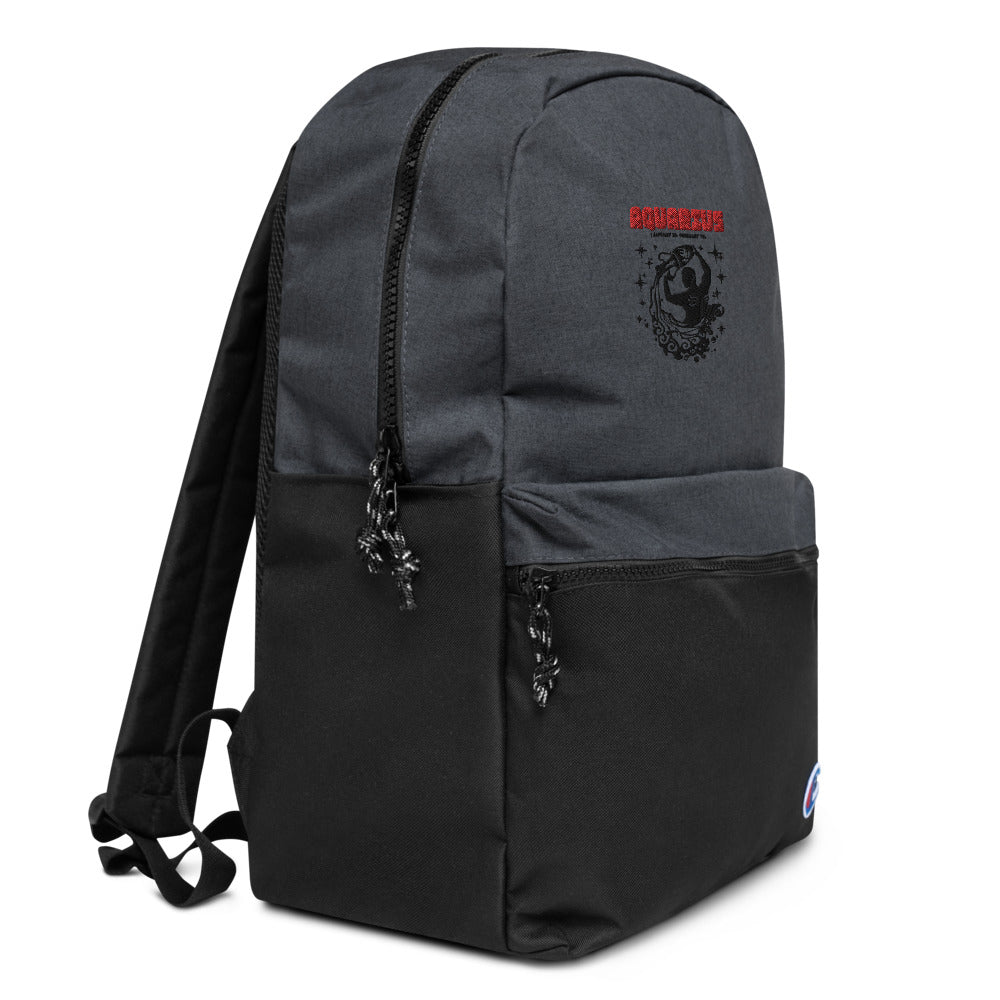 AQUARIUS - Embroidered Champion Backpack