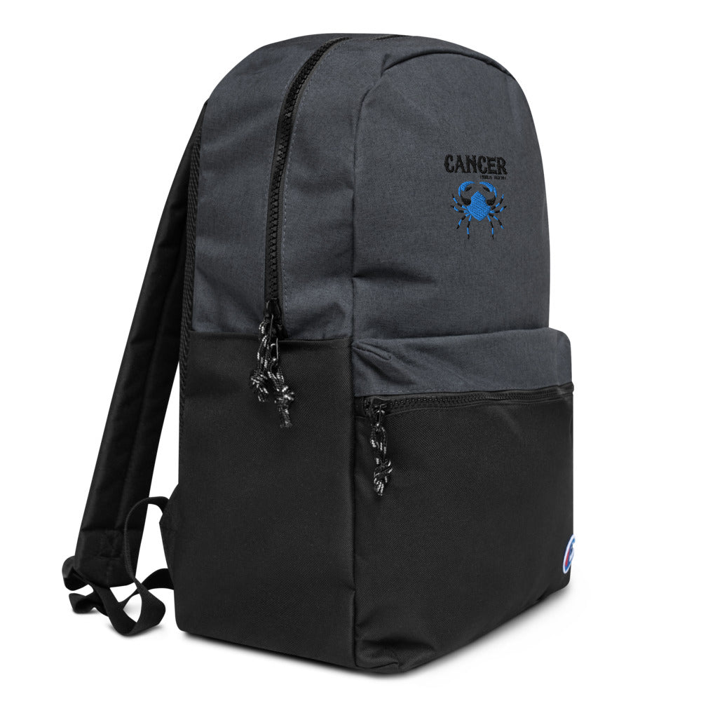 CANCER - Embroidered Champion Backpack