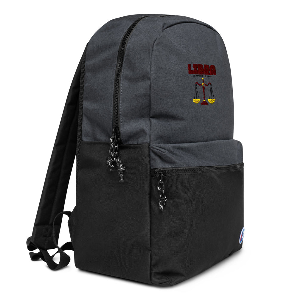 LIBRA - Embroidered Champion Backpack