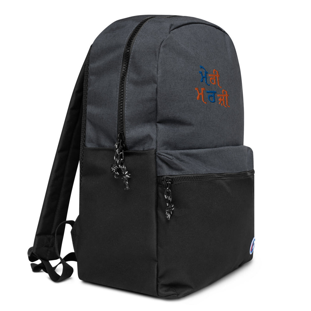 MERI MARJI - Embroidered Champion Backpack