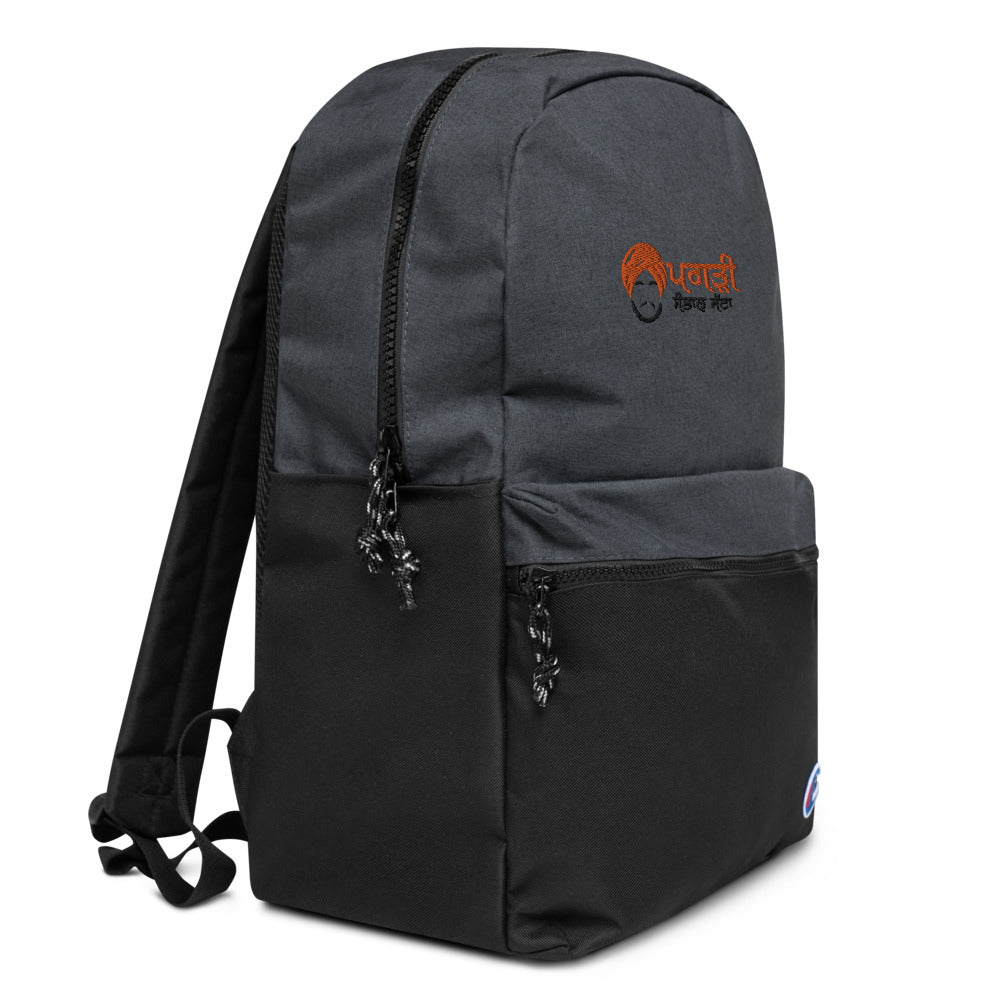 PAGRI SAMBHAL JATTA - Embroidered Champion Backpack