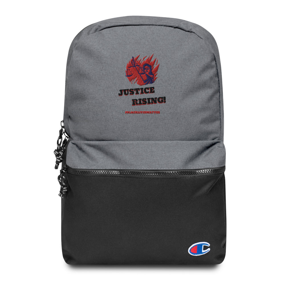 BLACK LIVES MATTER - Embroidered Champion Backpack