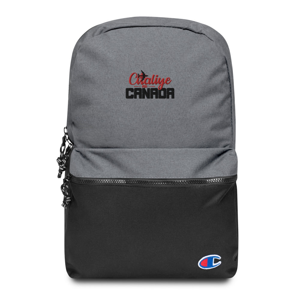 CHALIYE FER CANADA - Embroidered Champion Backpack