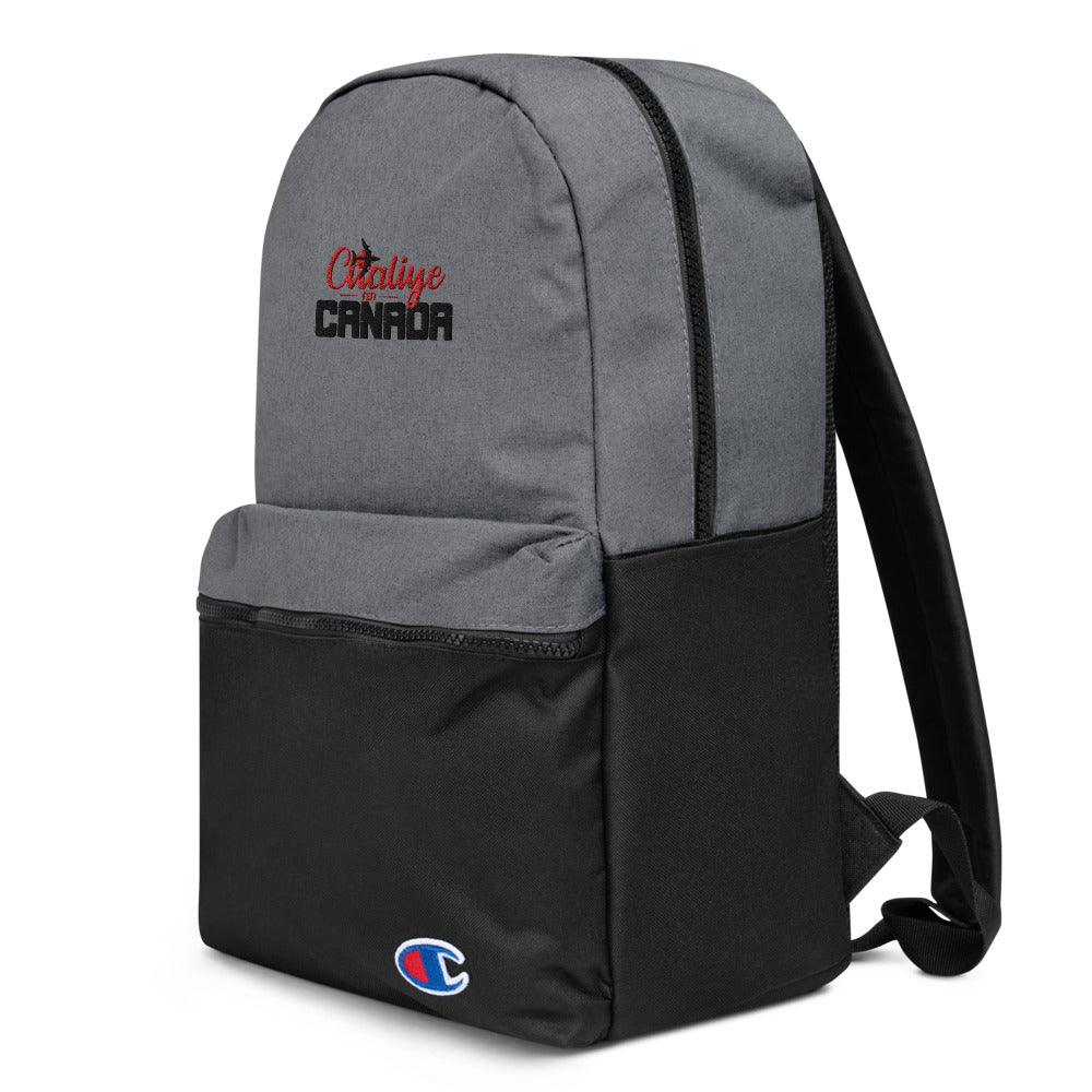 CHALIYE FER CANADA - Embroidered Champion Backpack