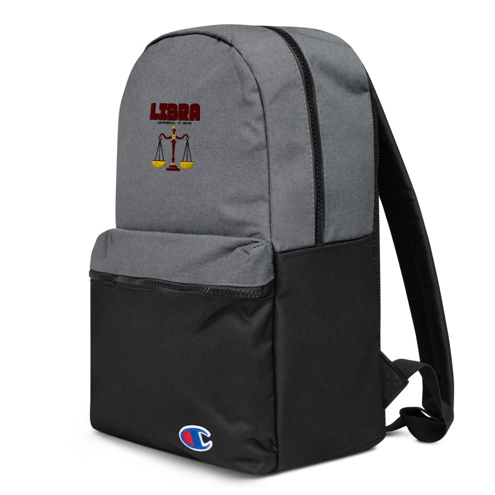 LIBRA - Embroidered Champion Backpack