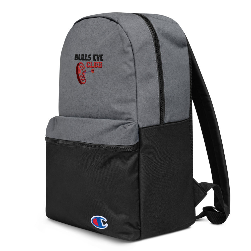 BULLS EYE CLUB - Embroidered Champion Backpack