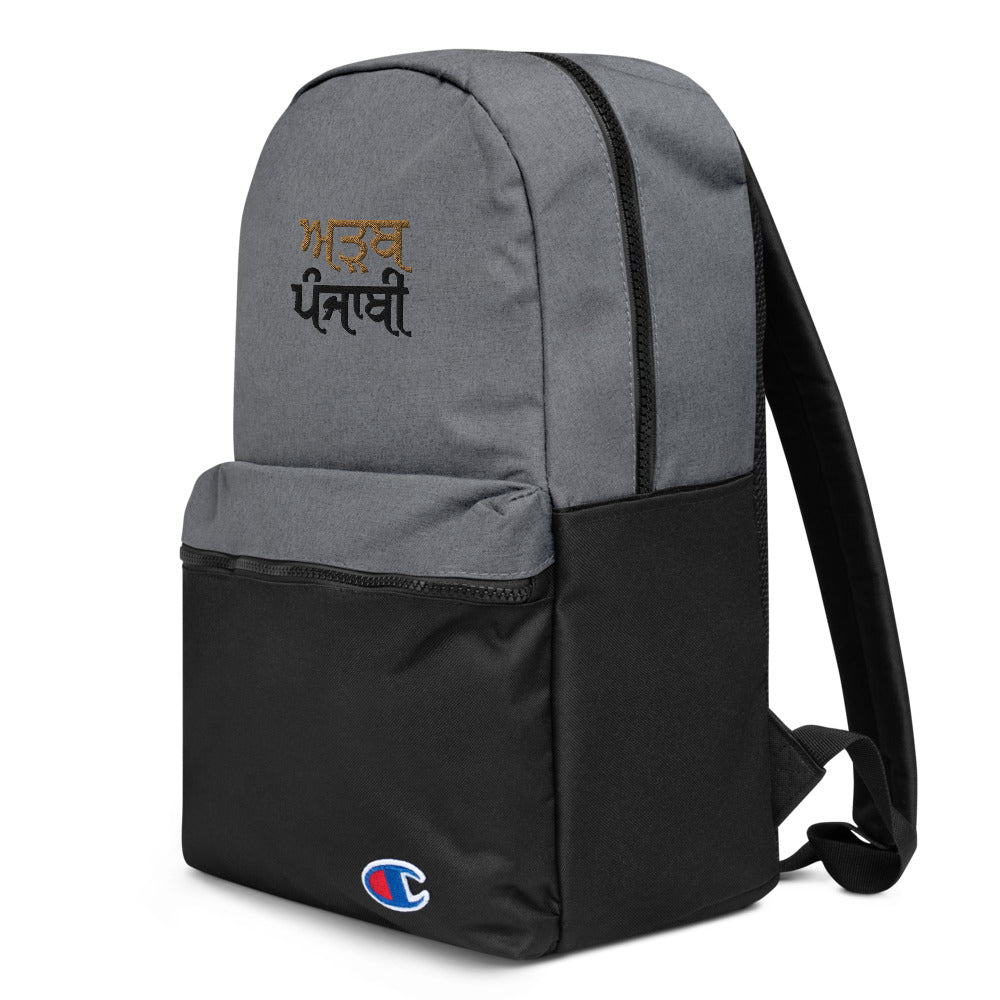 ADAB PUNJABI - Embroidered Champion Backpack