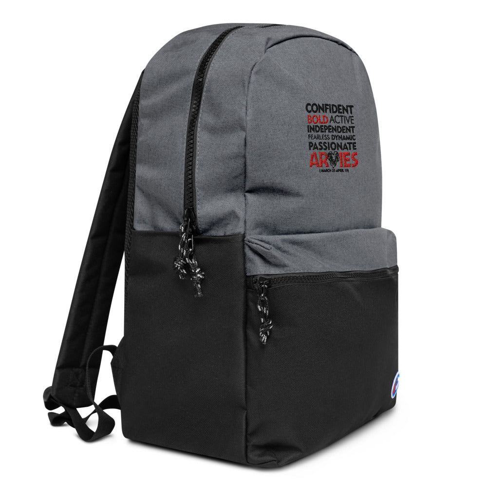 ARIES - Embroidered Champion Backpack