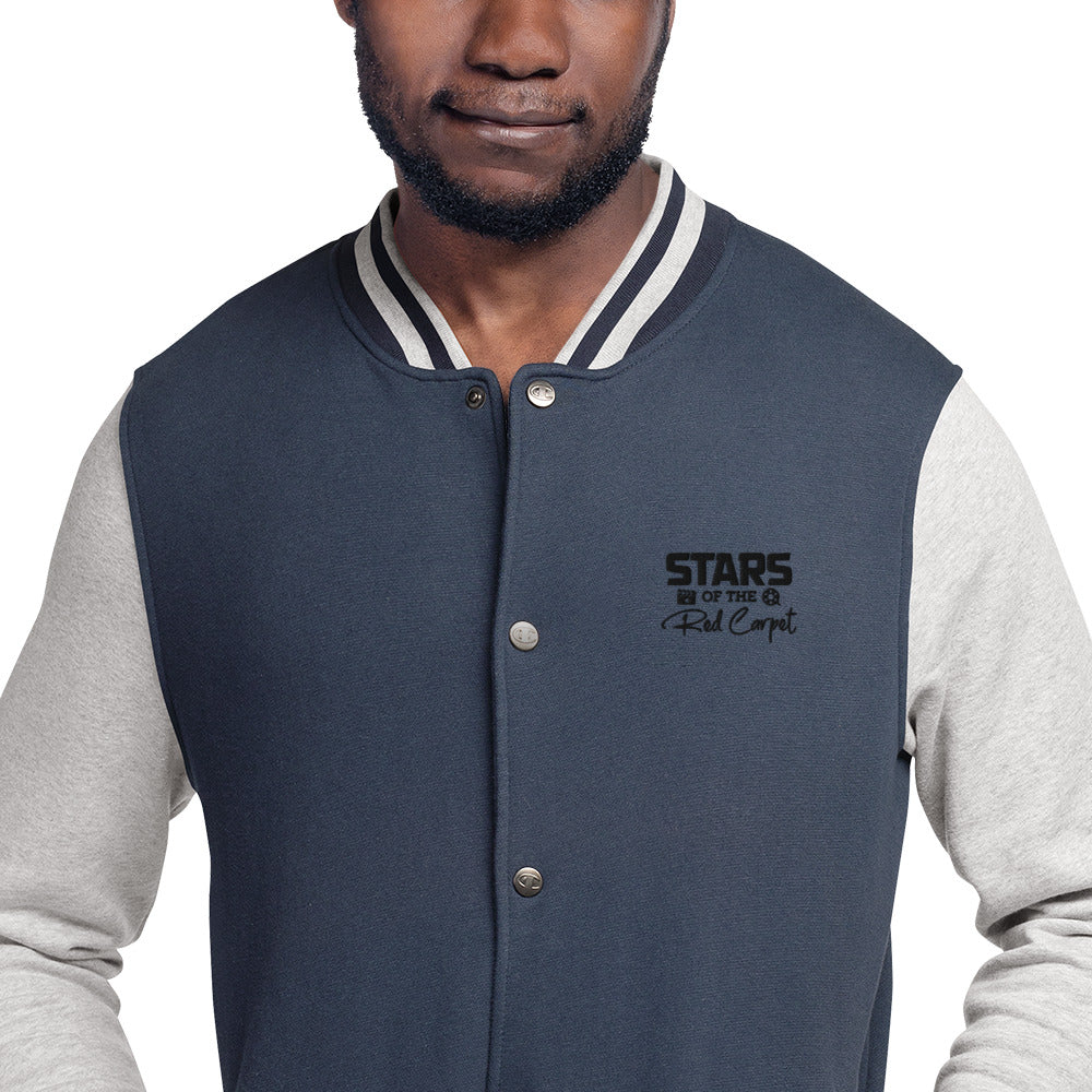 STARS OF THE RED CARPET - Embroidered Champion Bomber Jacket